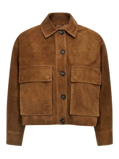 BRUNELLO CUCINELLI SUEDE JACKET