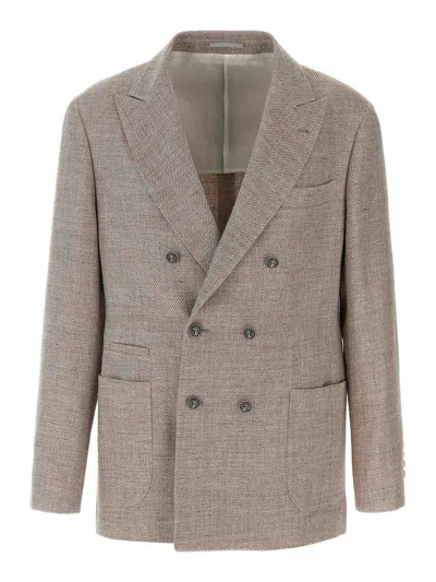 Brunello Cucinelli Blazer - Marrón In Brown