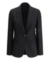 Brunello Cucinelli Blazer Jacket In Black