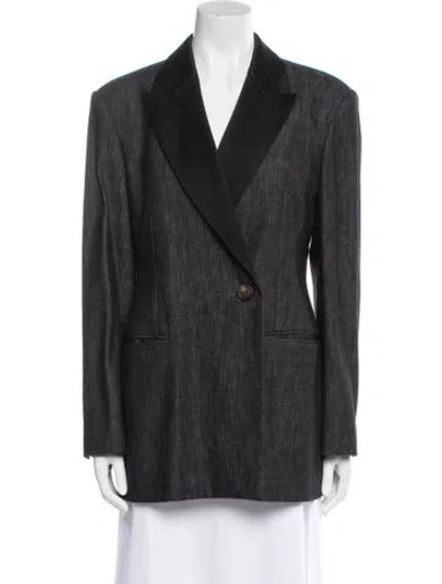 Pre-owned Brunello Cucinelli Blazer In Black
