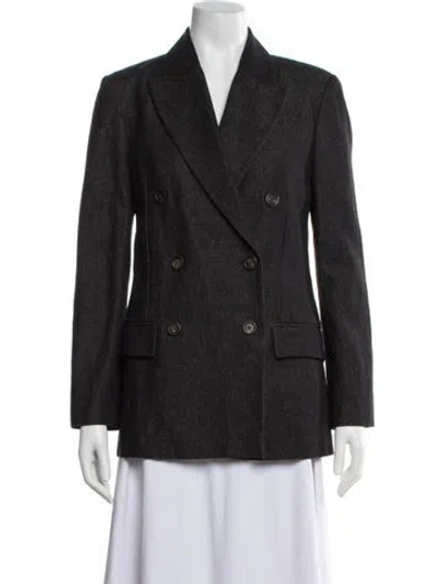 Pre-owned Brunello Cucinelli Blazer In Black