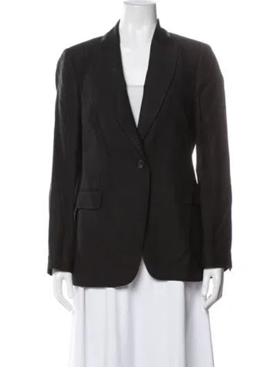 Pre-owned Brunello Cucinelli Blazer In Black