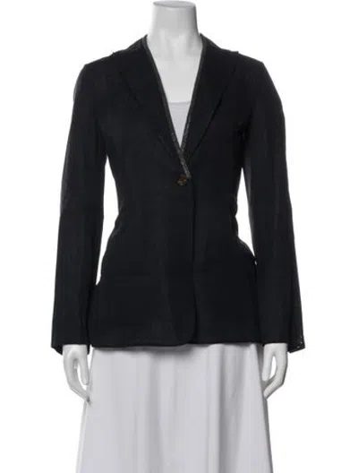 Pre-owned Brunello Cucinelli Blazer In Black