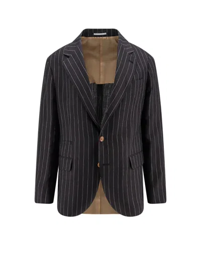 Brunello Cucinelli Blazer In Black