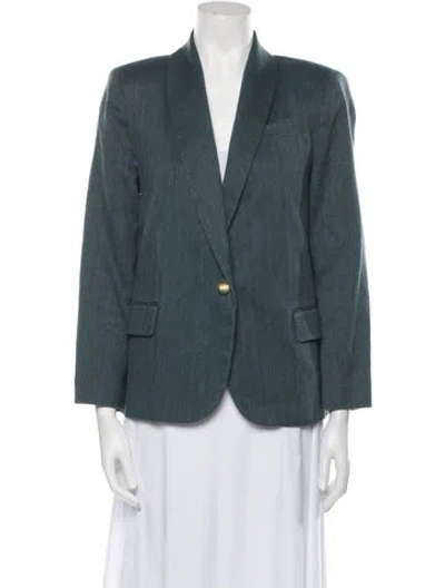 Pre-owned Brunello Cucinelli Blazer In Blue