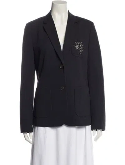 Pre-owned Brunello Cucinelli Blazer In Blue