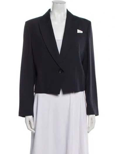 Pre-owned Brunello Cucinelli Blazer In Blue