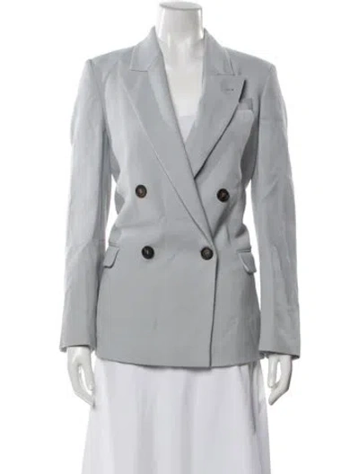 Pre-owned Brunello Cucinelli Blazer In Blue