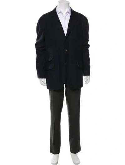 Pre-owned Brunello Cucinelli Blazer In Blue