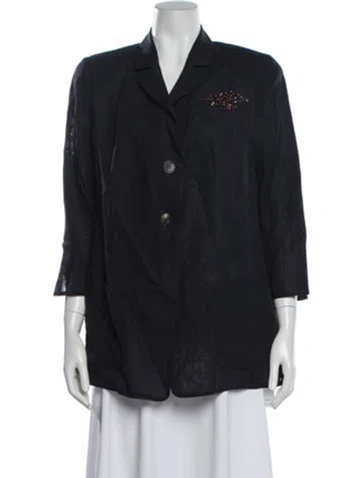 Pre-owned Brunello Cucinelli Blazer In Blue