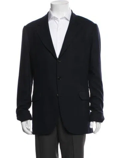 Pre-owned Brunello Cucinelli Blazer In Blue