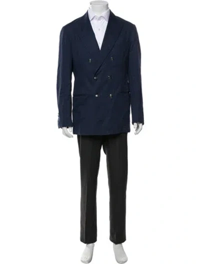 Pre-owned Brunello Cucinelli Blazer In Blue