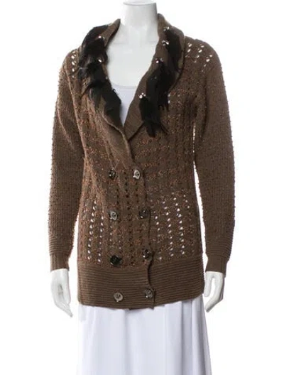 Pre-owned Brunello Cucinelli Blazer In Brown