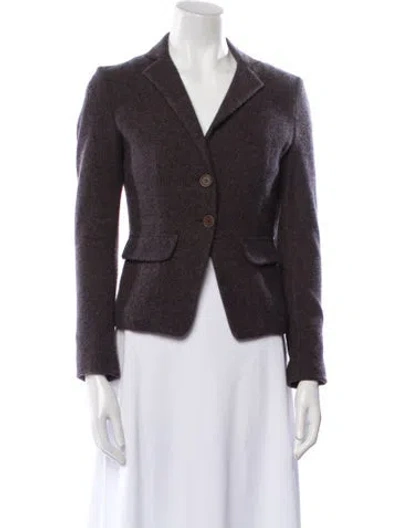 Pre-owned Brunello Cucinelli Blazer In Brown