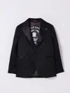 Brunello Cucinelli Blazer  Kids Color Black In Black