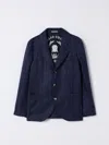Brunello Cucinelli Blazer  Kids Color Blue In Blue