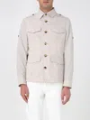Brunello Cucinelli Ter-repellent Cotton-blend Safari Jacket In Beige