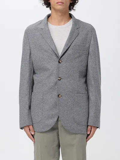 Brunello Cucinelli Blazer  Men Color Grey In Gray
