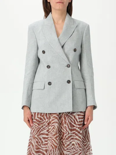 Brunello Cucinelli Blazer  Woman Color Grey