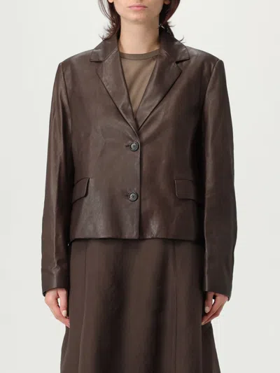 Brunello Cucinelli Blazer  Woman Color Brown