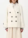 Brunello Cucinelli Blazer  Woman Color Cream In Cream