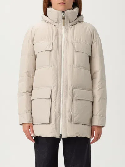 BRUNELLO CUCINELLI JACKET BRUNELLO CUCINELLI WOMAN COLOR GREY,H18921020