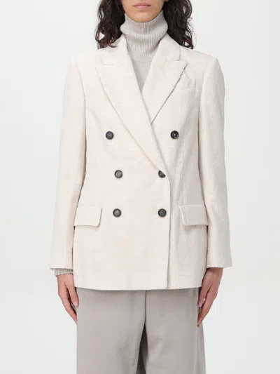 Brunello Cucinelli Blazer  Woman Color White