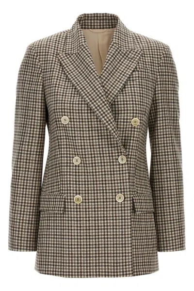 BRUNELLO CUCINELLI BRUNELLO CUCINELLI BLAZER CHECK MONILE