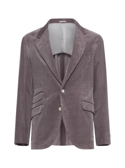 Brunello Cucinelli Blazer In Cipolla