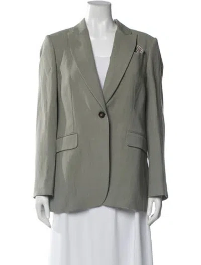 Pre-owned Brunello Cucinelli Blazer In Gray
