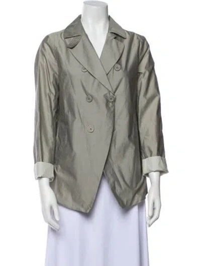Pre-owned Brunello Cucinelli Blazer In Gray