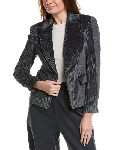 Brunello Cucinelli Blazer In Gray