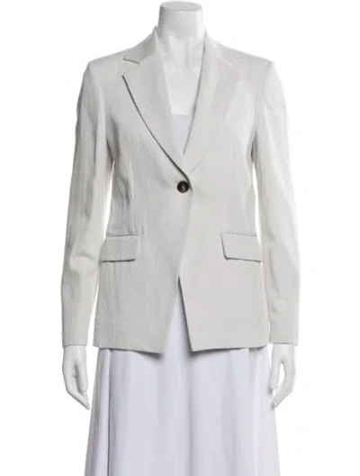 Pre-owned Brunello Cucinelli Blazer In Gray