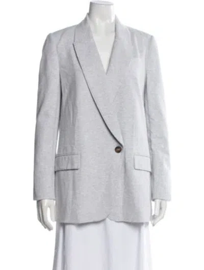 Pre-owned Brunello Cucinelli Blazer In Gray