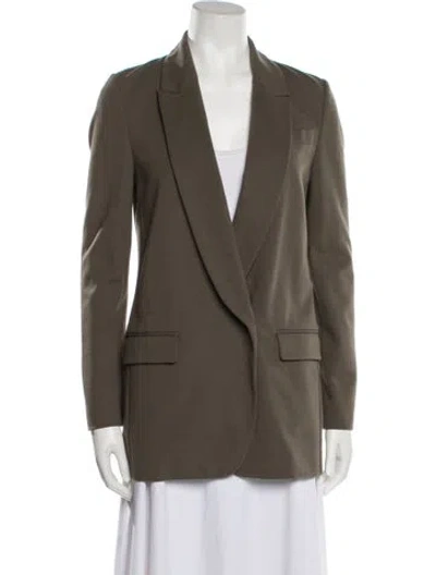Pre-owned Brunello Cucinelli Blazer In Green