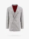 Brunello Cucinelli Coats & Jackets In Grey