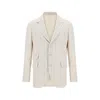 Brunello Cucinelli Blazer  Men Color Cream