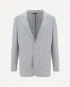 Brunello Cucinelli Men Blazer Jacket In Gray