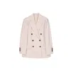 Brunello Cucinelli Multicolor Elastane Blazer In Pink