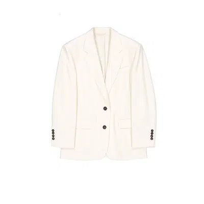 Brunello Cucinelli Blazer Jacket In White