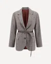Brunello Cucinelli Blazer Jacket With Belt