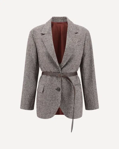 Brunello Cucinelli Blazer Jacket With Belt