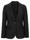 Brunello Cucinelli Blazer Monile Blazer And Suits In Black