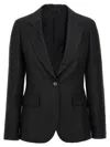 Brunello Cucinelli Blazer Monile Blazer And Suits In Black