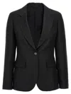 Brunello Cucinelli Blazer Monile Blazer And Suits In Black