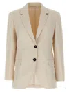 Brunello Cucinelli Blazer Monile Blazer And Suits White In White