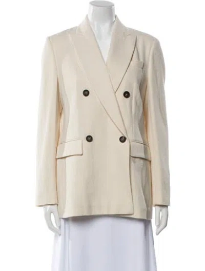 Pre-owned Brunello Cucinelli Blazer In Neutral
