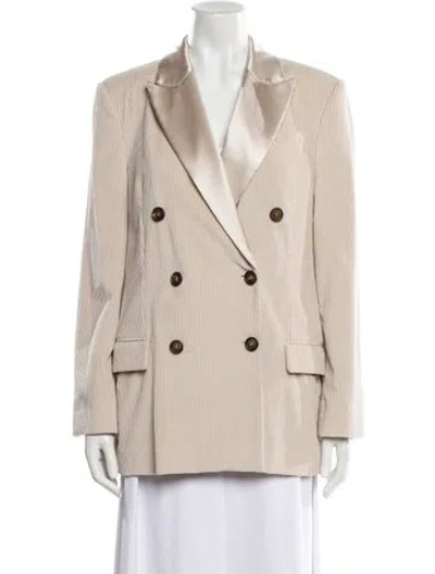 Pre-owned Brunello Cucinelli Blazer In Neutral