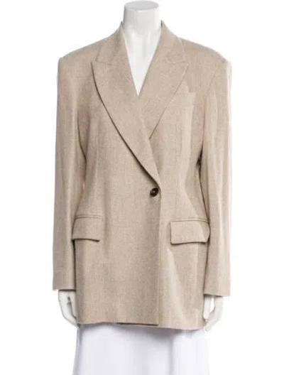 Pre-owned Brunello Cucinelli Blazer In Neutral