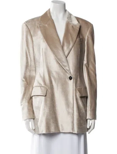 Pre-owned Brunello Cucinelli Blazer In Neutral